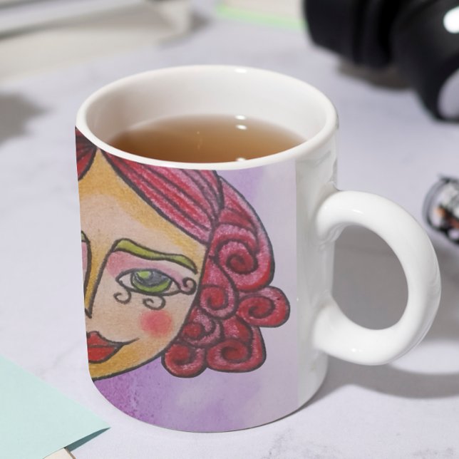 De Café Caneca (Colorida Whimsical 03) (Criador carregado)
