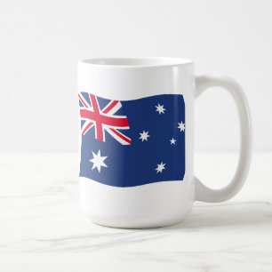 De Café Caneca com a Bandeira da Austrália