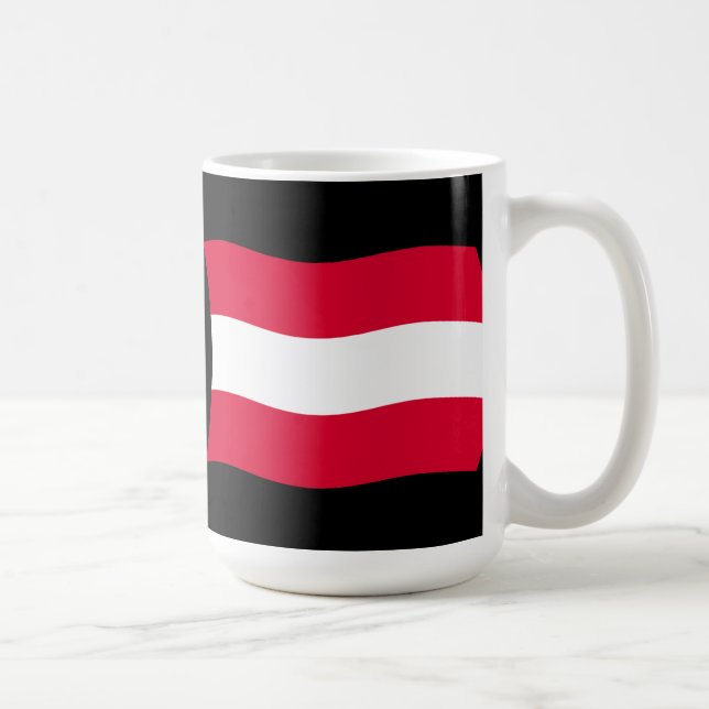 De Café Caneca com a Bandeira da Áustria (Direita)