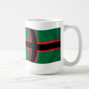 De Café Caneca com a bandeira da Carélia