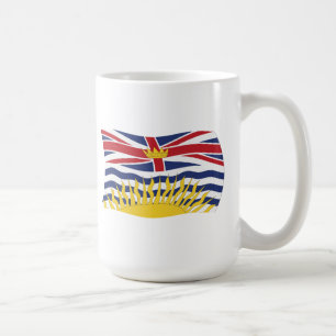 De Café Caneca com a Bandeira da Colúmbia Britânica