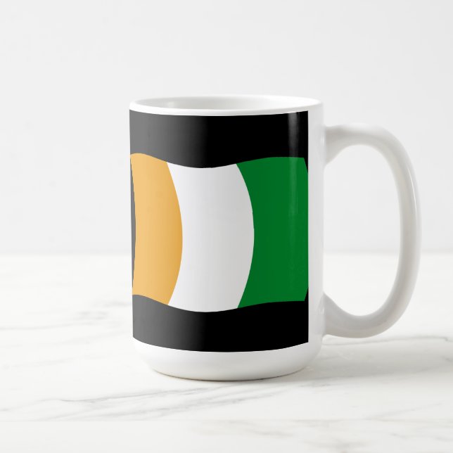 De Café Caneca com a Bandeira da Costa do Marfim (Direita)