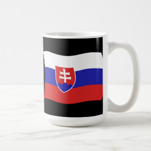 De Café Caneca com a Bandeira da Eslováquia