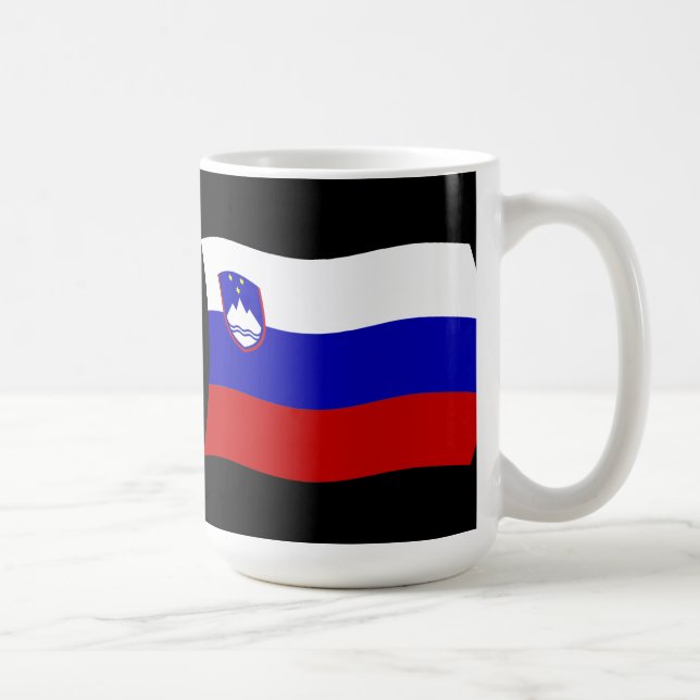 De Café Caneca com a Bandeira da Eslovênia (Direita)