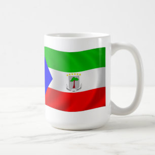 De Café Caneca com a Bandeira da Guiné Equatorial