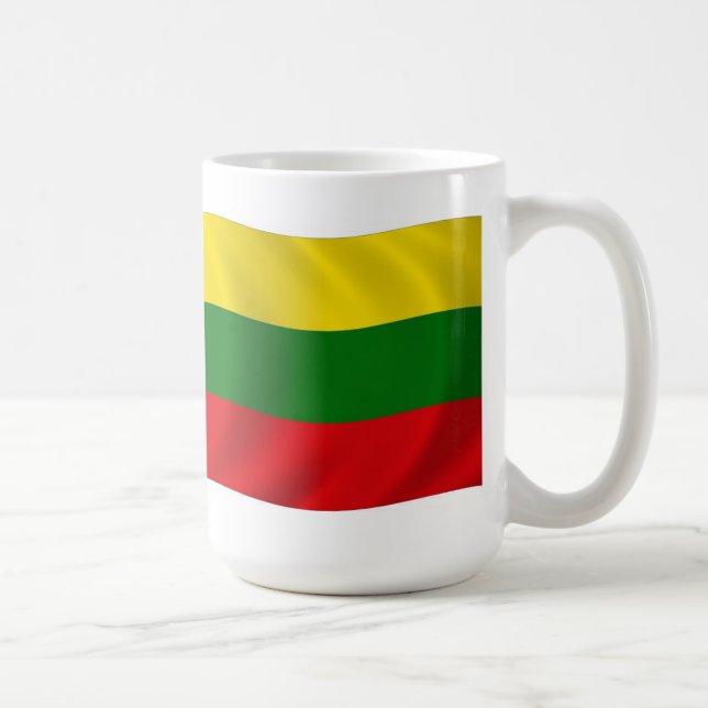 De Café Caneca com a Bandeira da Lituânia (Direita)