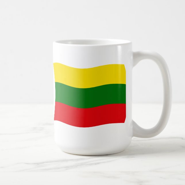 De Café Caneca com a Bandeira da Lituânia (Direita)