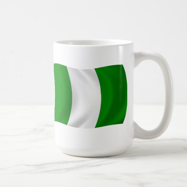 De Café Caneca com a Bandeira da Nigéria (Direita)