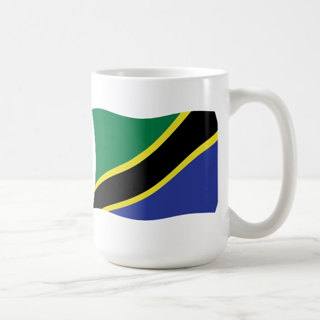 De Café Caneca com a Bandeira da Tanzânia (Direita)