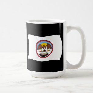 De Café Caneca com a Bandeira da Tribo Ute