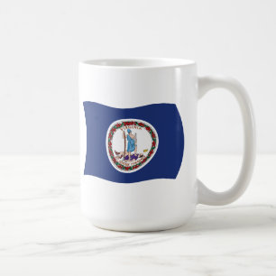 De Café Caneca com a Bandeira da Virgínia