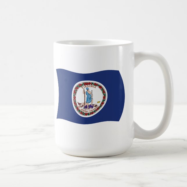 De Café Caneca com a Bandeira da Virgínia (Direita)