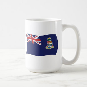 De Café Caneca com a Bandeira das Ilhas Cayman