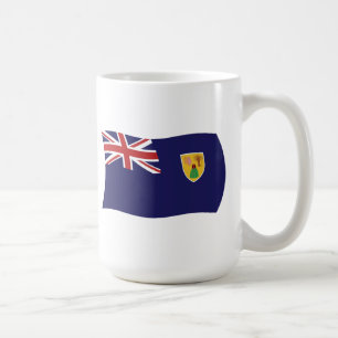 De Café Caneca com a Bandeira das Ilhas Turcas e Caicos