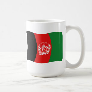De Café Caneca com a Bandeira do Afeganistão