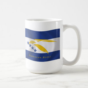 De Café Caneca com a Bandeira do Atol Johnston