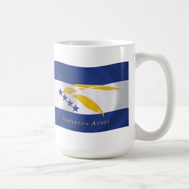 De Café Caneca com a Bandeira do Atol Johnston (Direita)