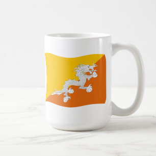De Café Caneca com a Bandeira do Butão