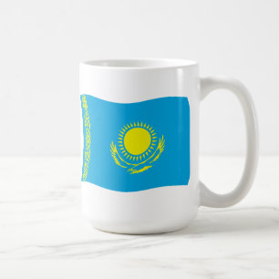 De Café Caneca com a Bandeira do Cazaquistão