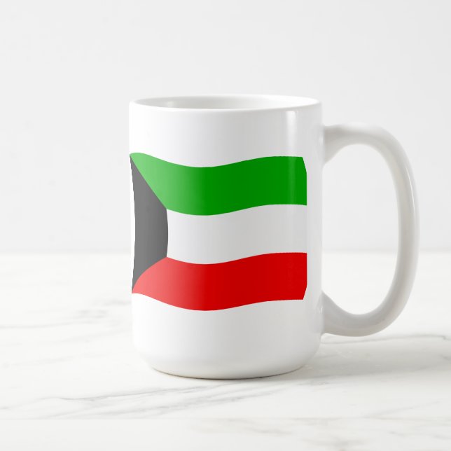 De Café Caneca com a Bandeira do Kuwait (Direita)