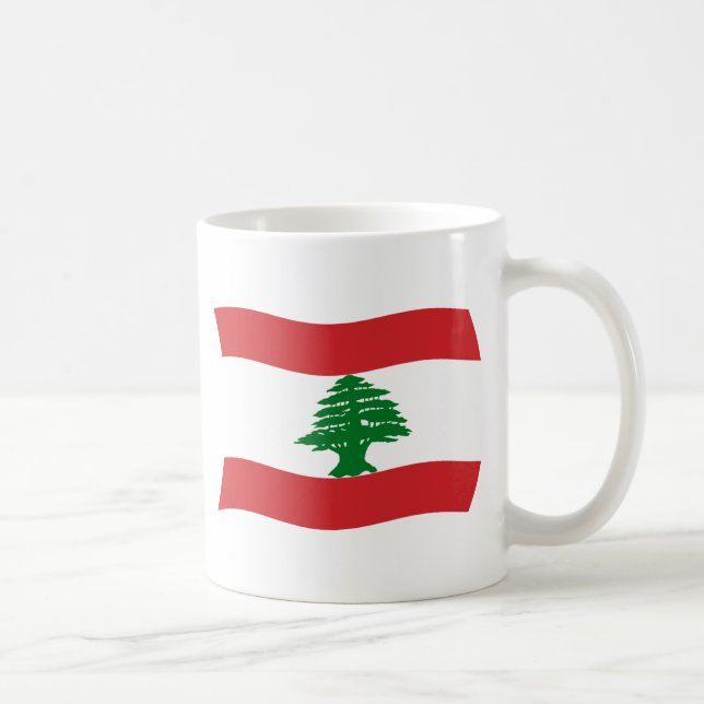 De Café Caneca com a Bandeira do Líbano (Direita)