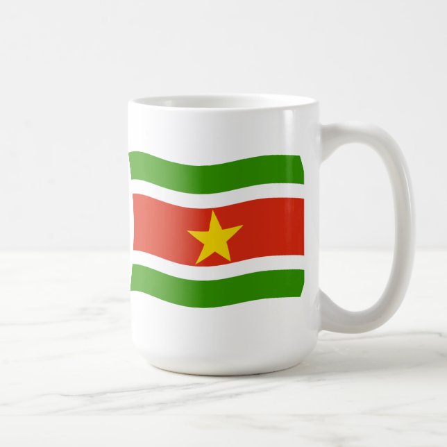 De Café Caneca com a Bandeira do Suriname (Direita)