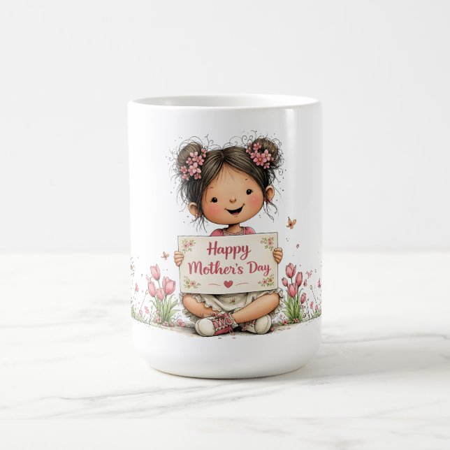 De Café Caneca com Arte Infantil para o Dia das Mães (Centro)