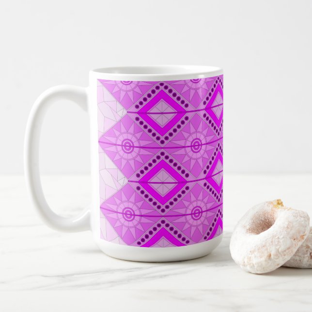 DE CAFÉ CANECA COM ARTE MIX PURPURA LEGAL (Com Donut)