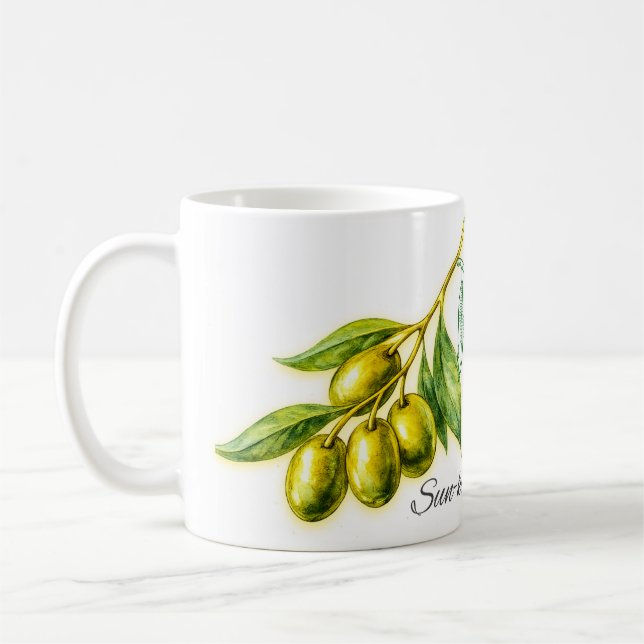 De Café Caneca com Azeitonas (Esquerda)