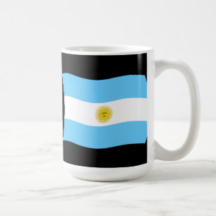 De Café Caneca com Bandeira da Argentina