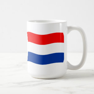 De Café Caneca com Bandeira da Holanda