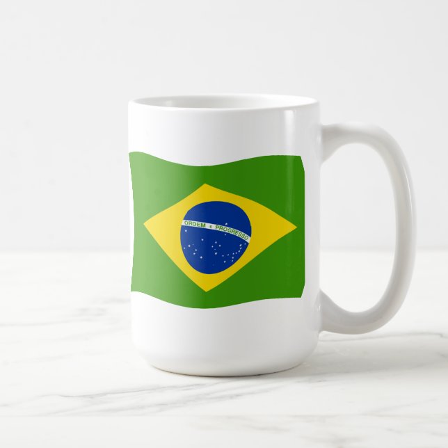 De Café Caneca com Bandeira do Brasil (Direita)