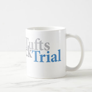 De Café Caneca com Brown e logotipo e texto azuis