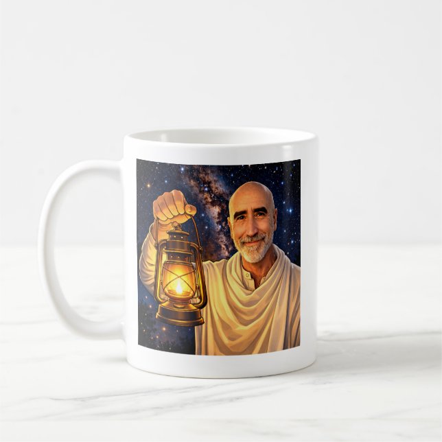 De Café Caneca com Finnbarr segurando lanterna (Esquerda)