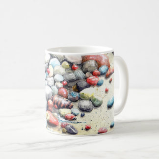 De Café Caneca com imagem das pedras do Lago Superior