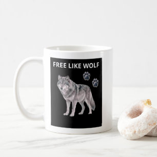 De Café Caneca com lobo