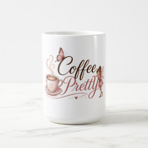 De Café caneca com logo Coffee Pretty