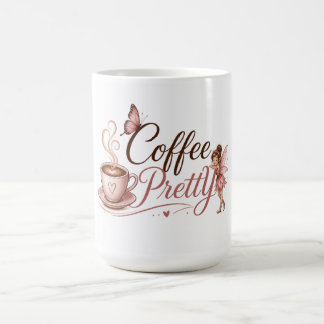 De Café caneca com logo Coffee Pretty
