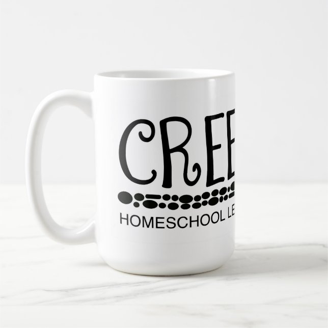 De Café caneca com logotipo (Esquerda)