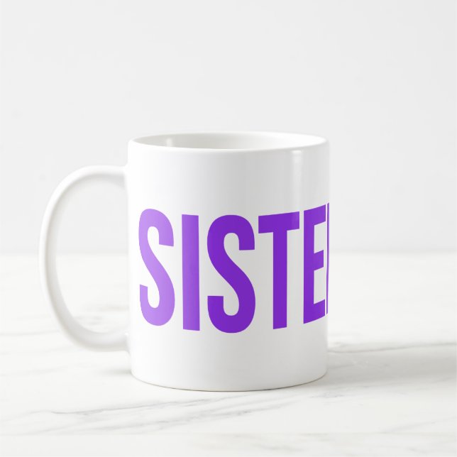 De Café Caneca com logotipo Irmandade Roxo (Esquerda)