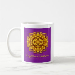 De Café Caneca com Maha Sri Yantra