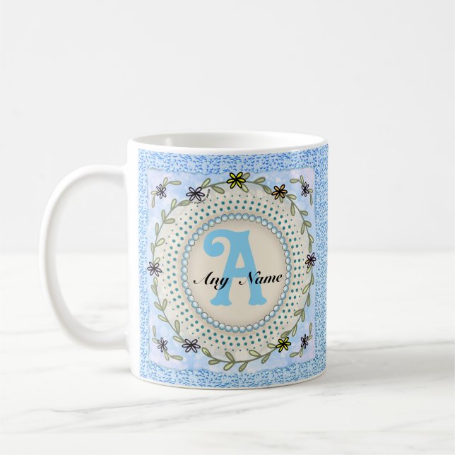De Café Caneca com Monograma Ferny (Esquerda)