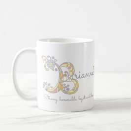 De Café Caneca com nome e significado decorativo Brianna B