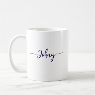 De Café Caneca com nome personalizado