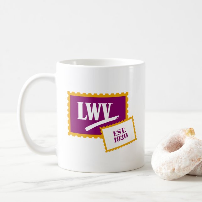 De Café Caneca com Selo LWV (Com Donut)