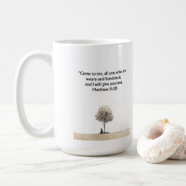 De Café Caneca com versículo da Bíblia Cristã | Presente d