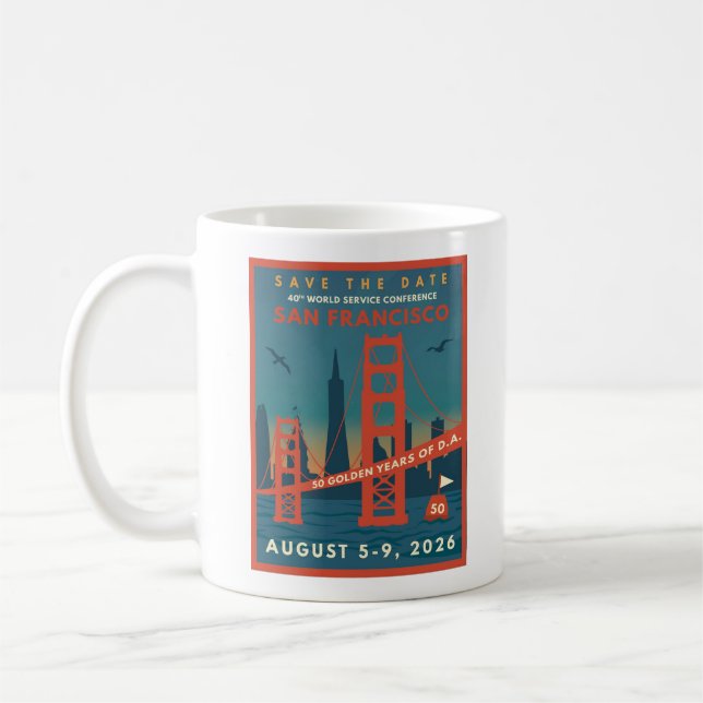 De Café Caneca Comemorativa da CDA CMC 2026 (Esquerda)