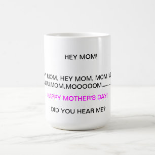 De Café Caneca cómico do dia das mães