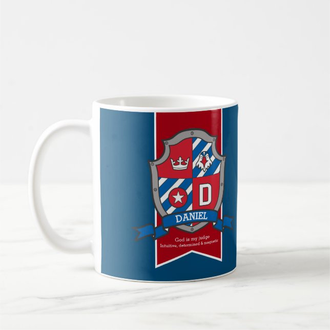 De Café Caneca conhecida azul vermelha do significado do (Esquerda)