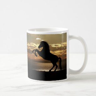 De Café Caneca conhecida feita sob encomenda do cavalo